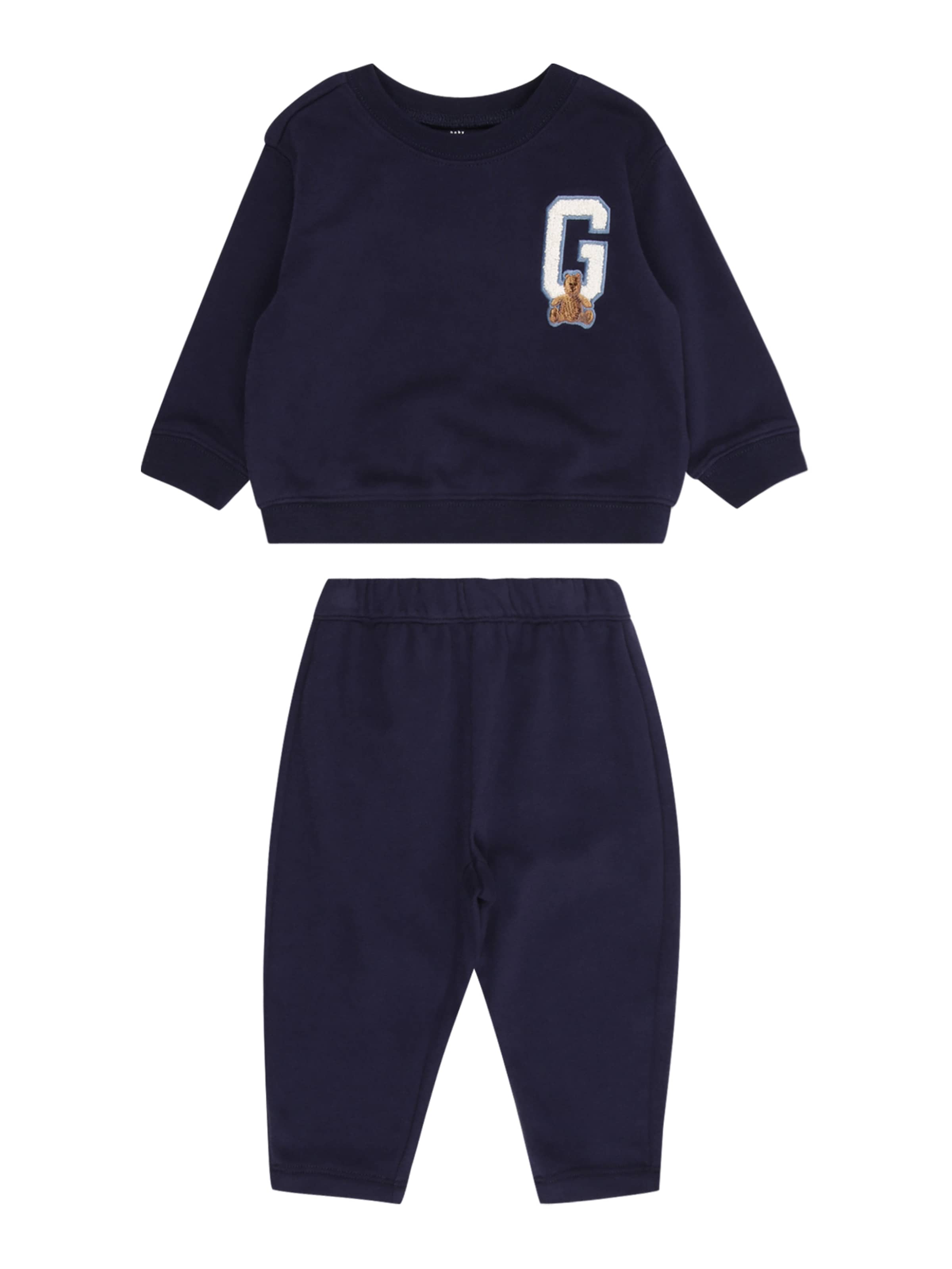 GAP Облекло за бягане в синьо: отпред