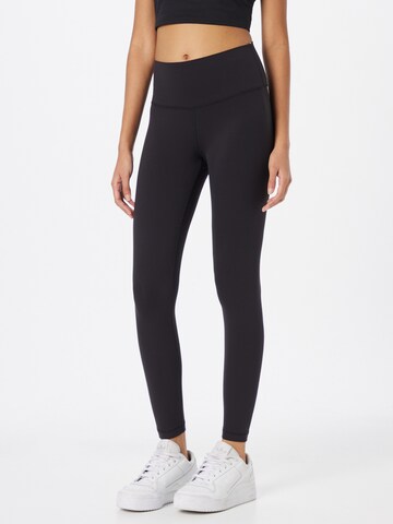 Yvette Sports Skinny Spodnie sportowe 'Charly' w kolorze czarny: przód
