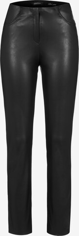 STEHMANN Slim fit Pants 'Loli' in Black: front