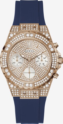 Orologio analogico ' APHRODITE ' di GUESS in blu: frontale