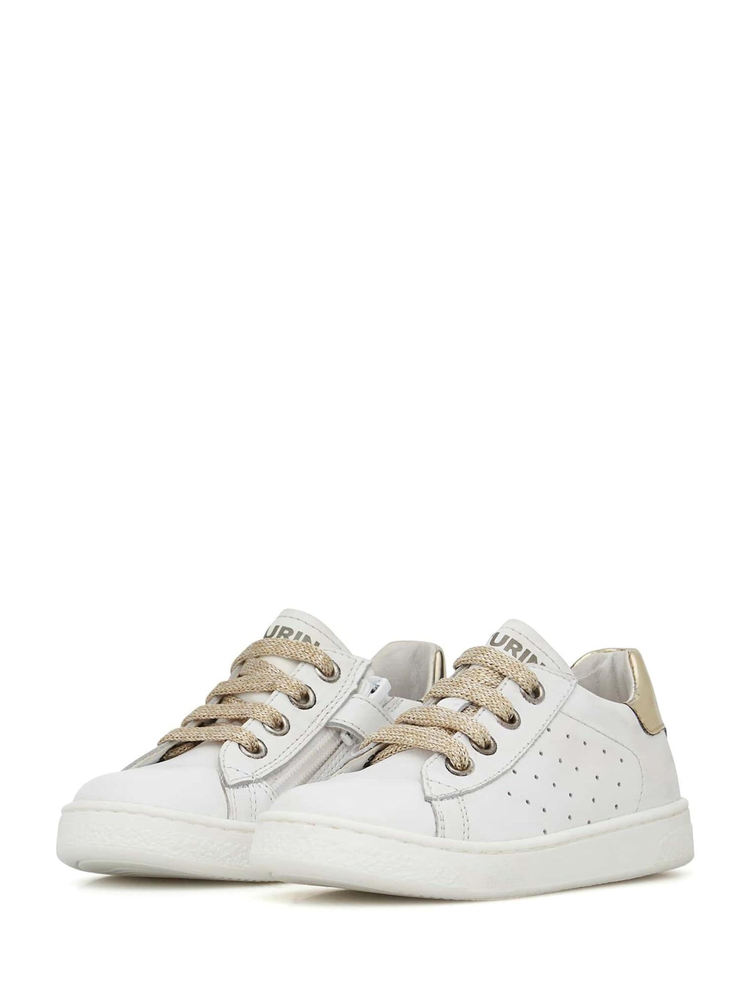 NATURINO Sneakers 'HASSELT 2 ZIP.' in Wit