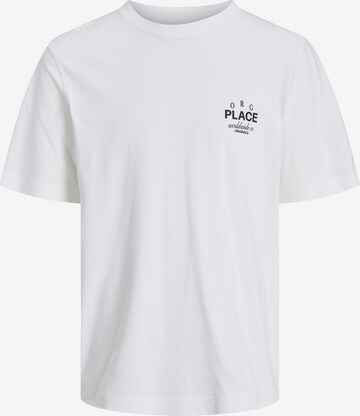 JACK & JONES T-shirt 'Casablanca' i vit: framsida