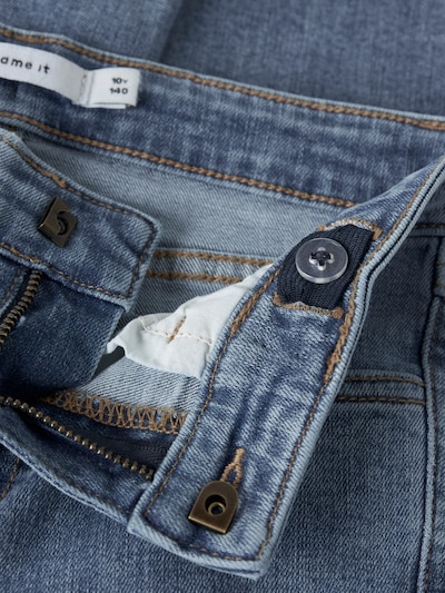 NAME IT Jeans 'NKFPolly' in 128 in de kleur Blauw denim, Productweergave