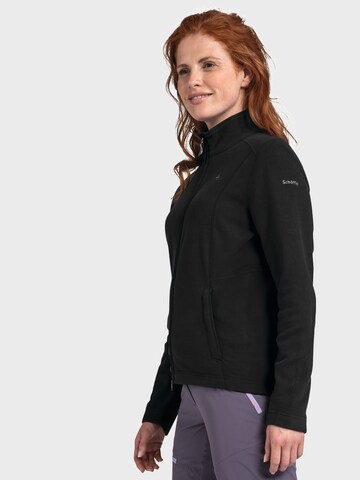 Schöffel Functionele fleece jas 'Leona3' in Zwart