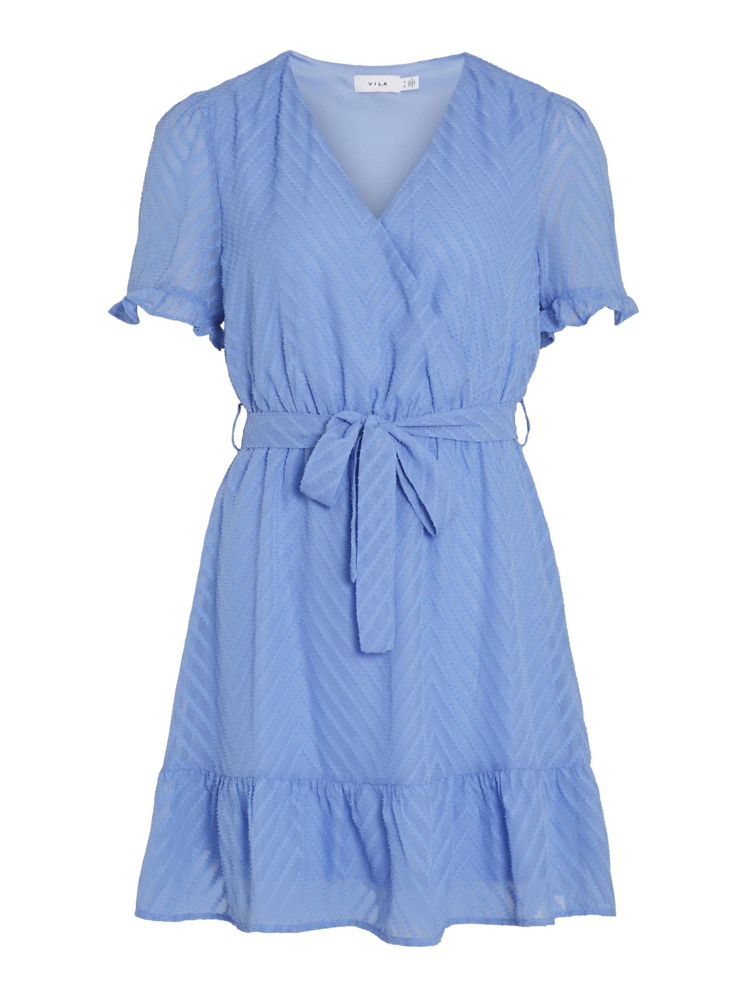 Robe 'VIMICHELLE' VILA en bleu : devant