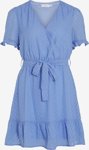 VILA Dress 'VIMICHELLE' in Blue: front