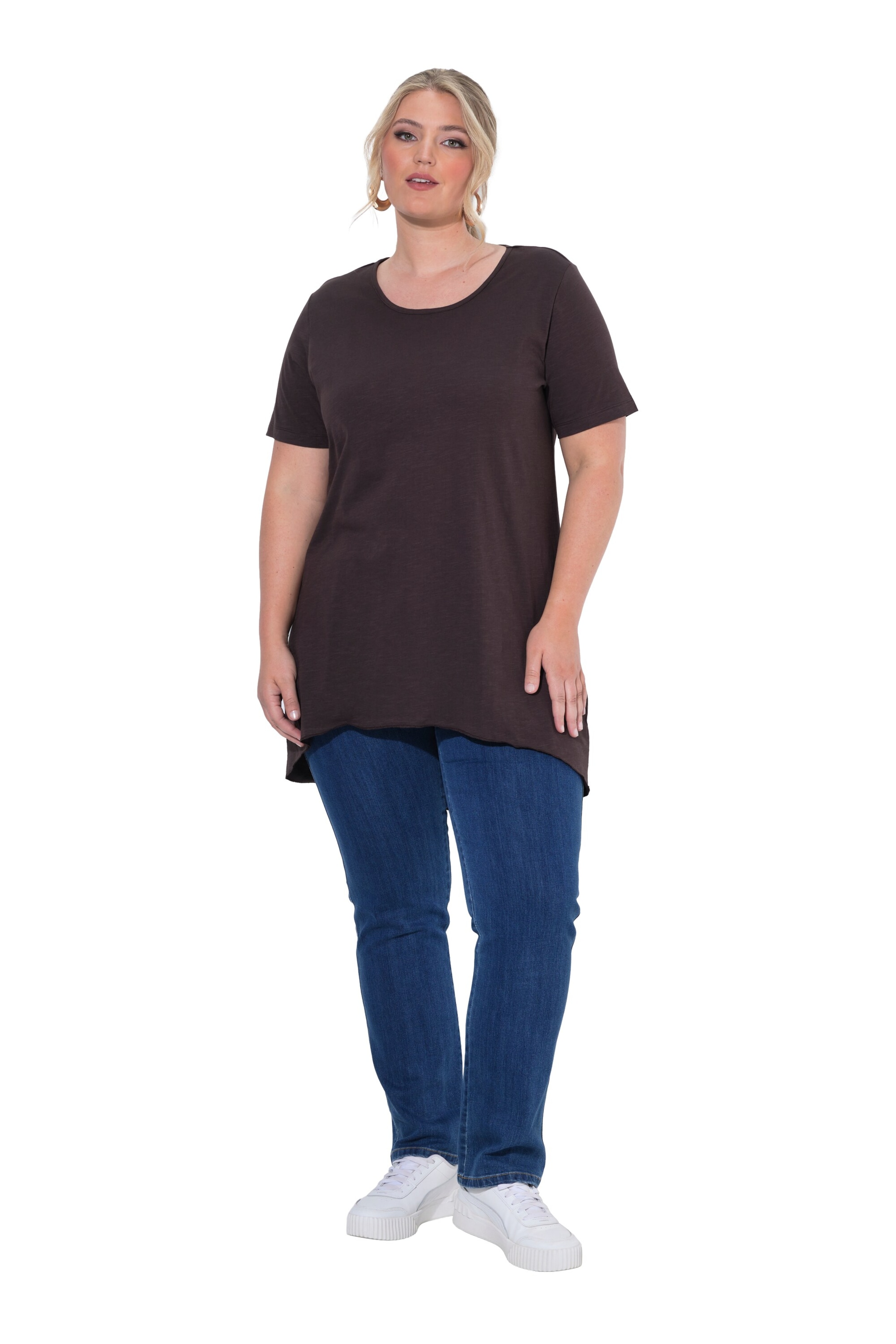 MIAMODA Shirt in Brown
