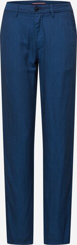 Tommy Hilfiger Tailored - regular Pantalón chino 'Hampton' en azul: frente