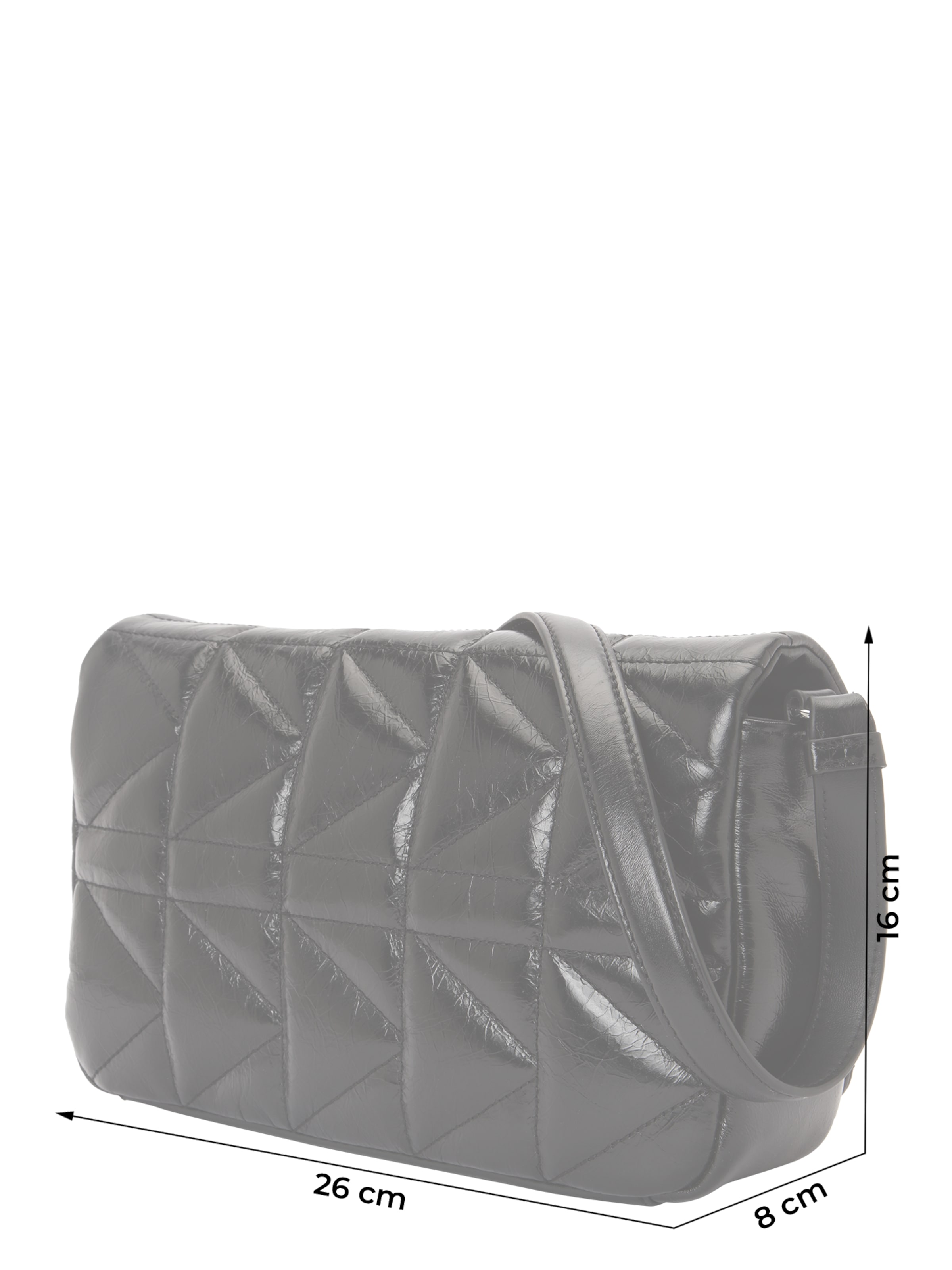 Geantă de umăr Karl Lagerfeld pe negru, Vizualizare produs