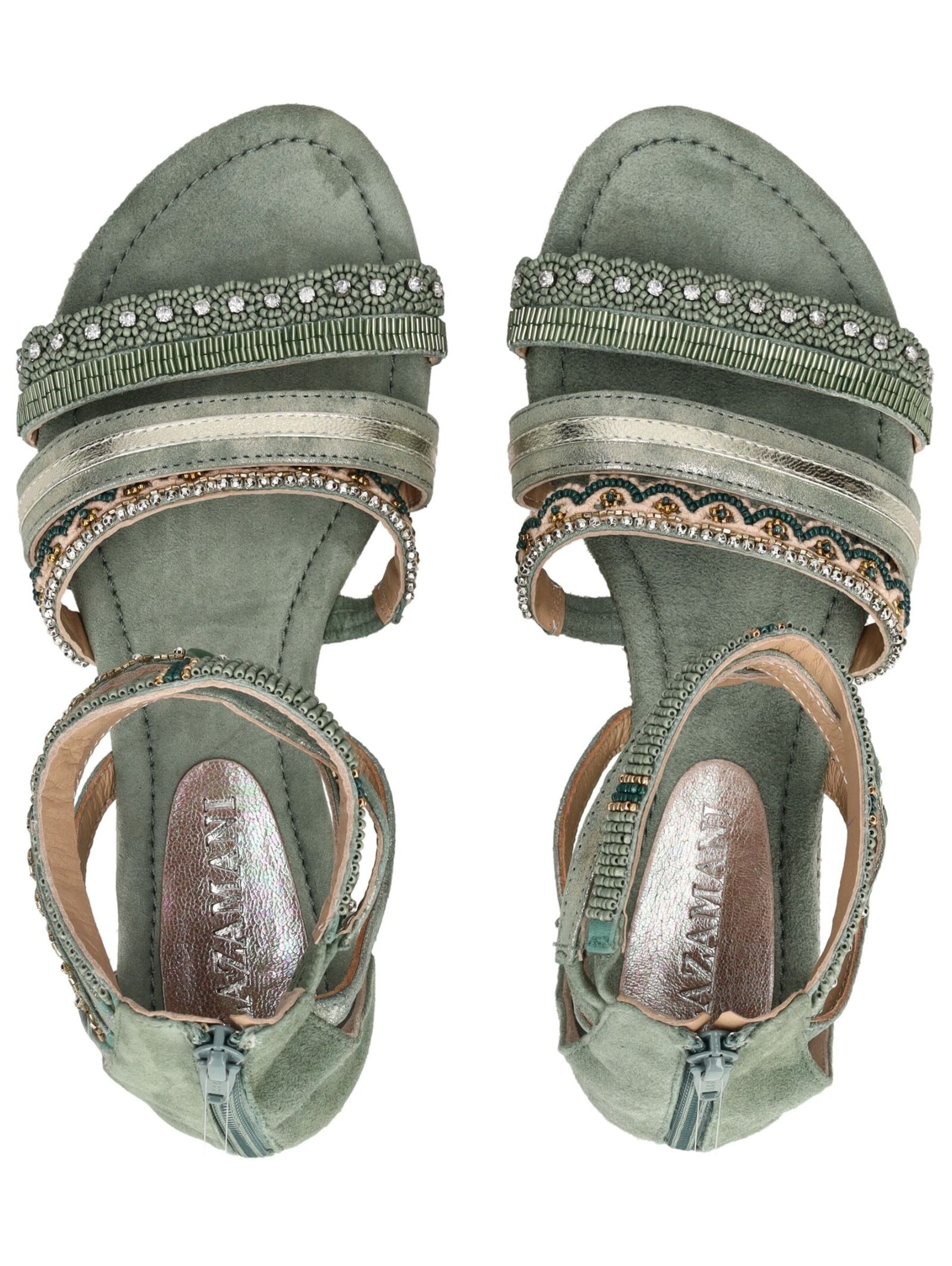 LAZAMANI Sandals in Green