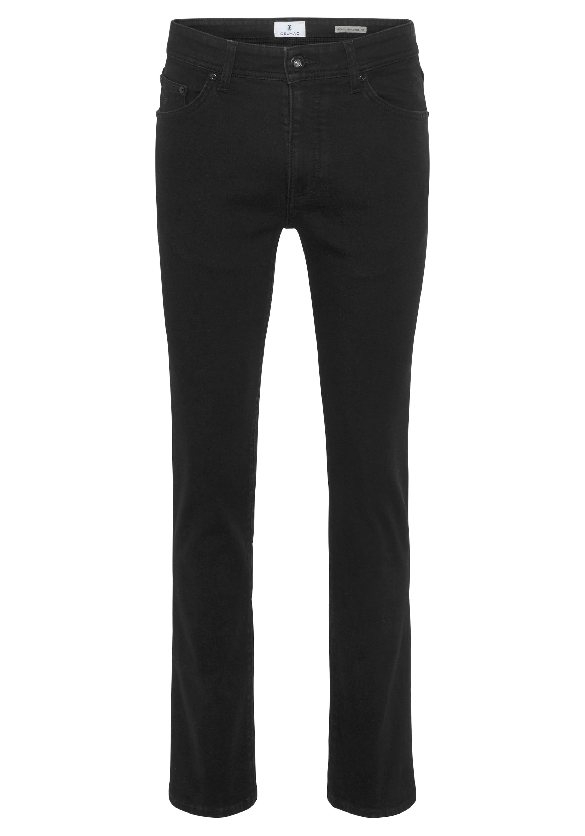 DELMAO Jeans 'Reed' in Black: front