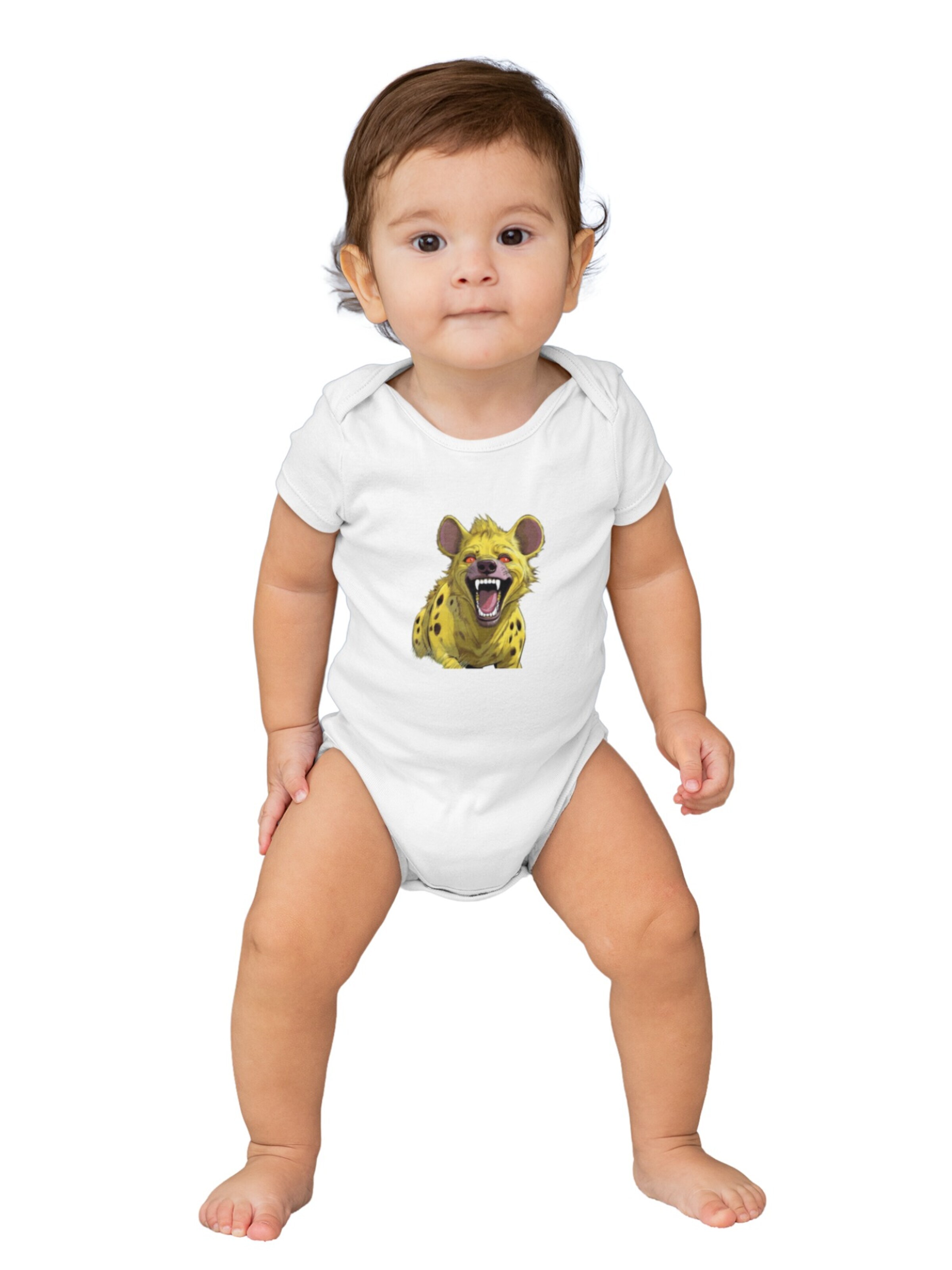 amorubi.com Dupačky/body 'Crazy Hyena' – bílá