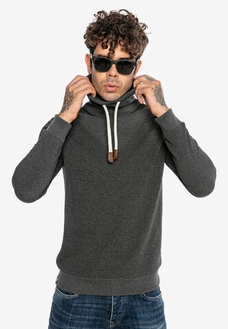 Redbridge Sweatshirt 'Lowell' in Grey: front