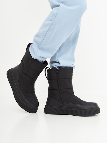 CESARE GASPARI Boots in Black: front