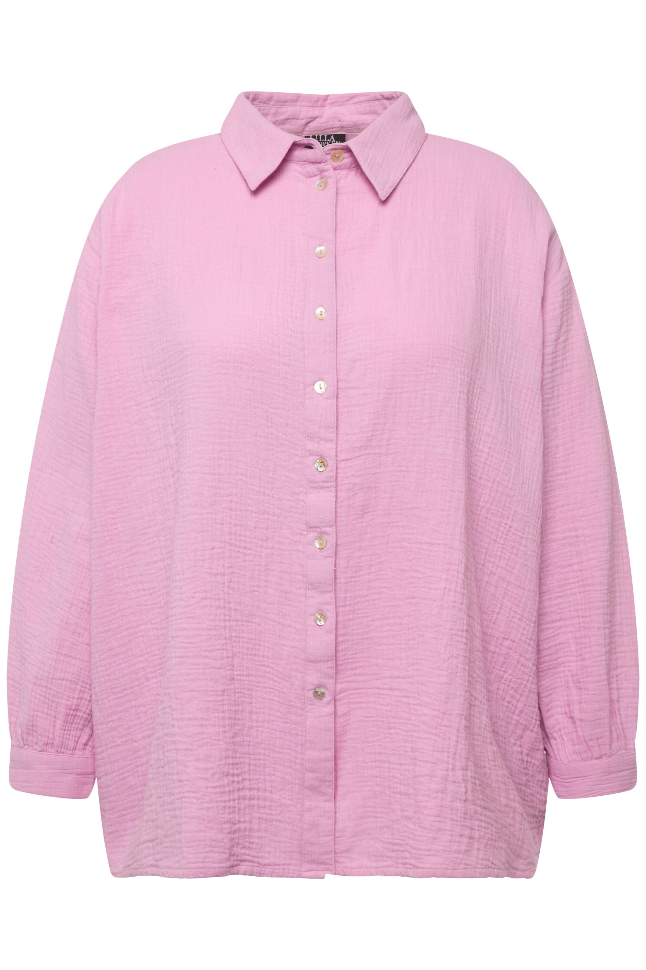 Ulla Popken Blouse in Roze: voorkant