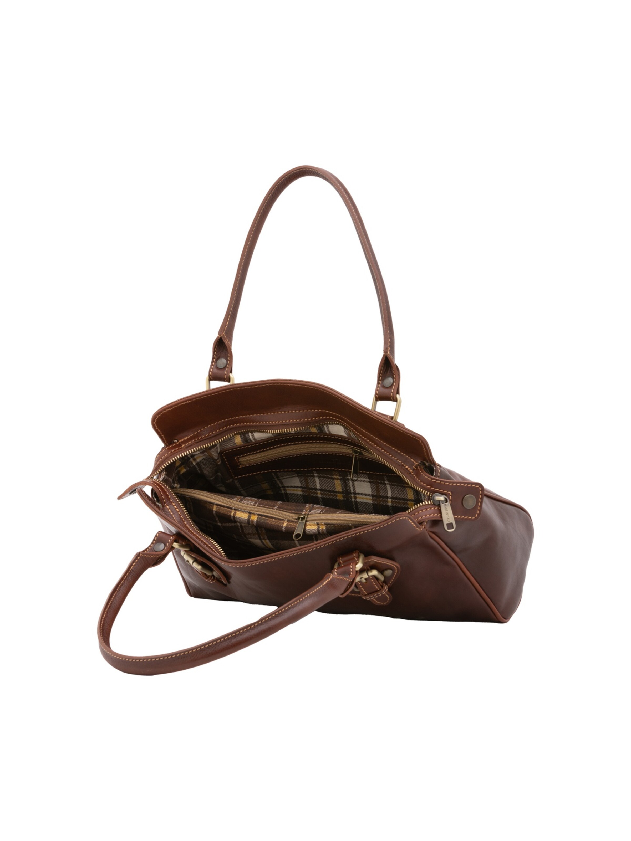 Viola Castellani Handtasche in Braun