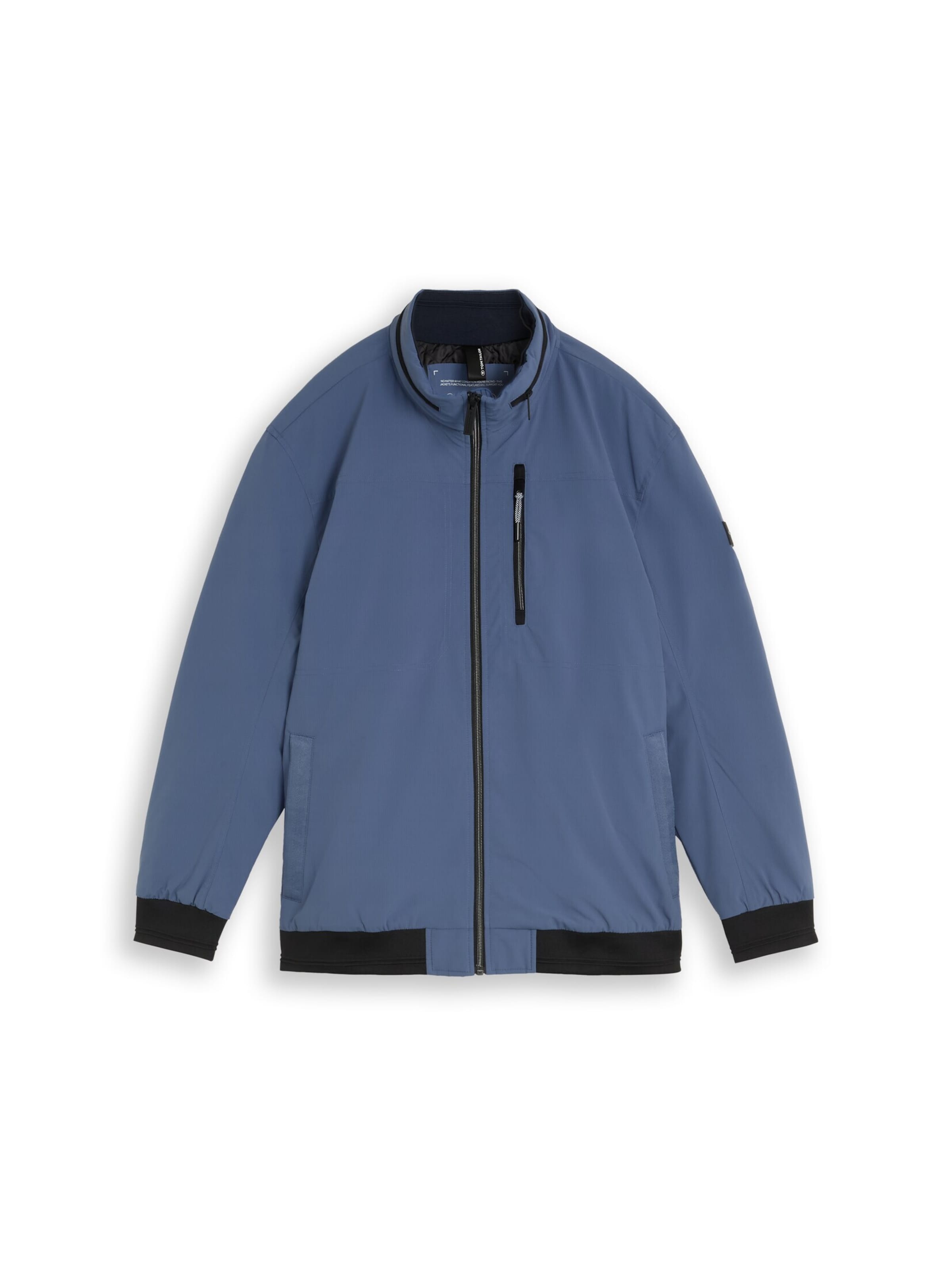 TOM TAILOR Men + Übergangsjacke in Blau: Vorderseite