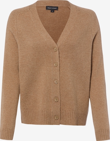 Franco Callegari Strickjacke in Braun: Vorderseite