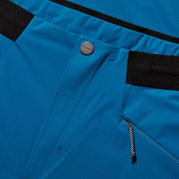 MAMMUT Regular Outdoor Pants 'Aenergy Light' in Blue