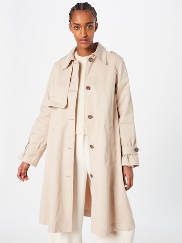 CINQUE Between-Seasons Coat 'BENITE' in Beige: front