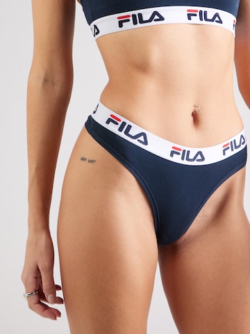 FILA Stringi w kolorze niebieski: przód
