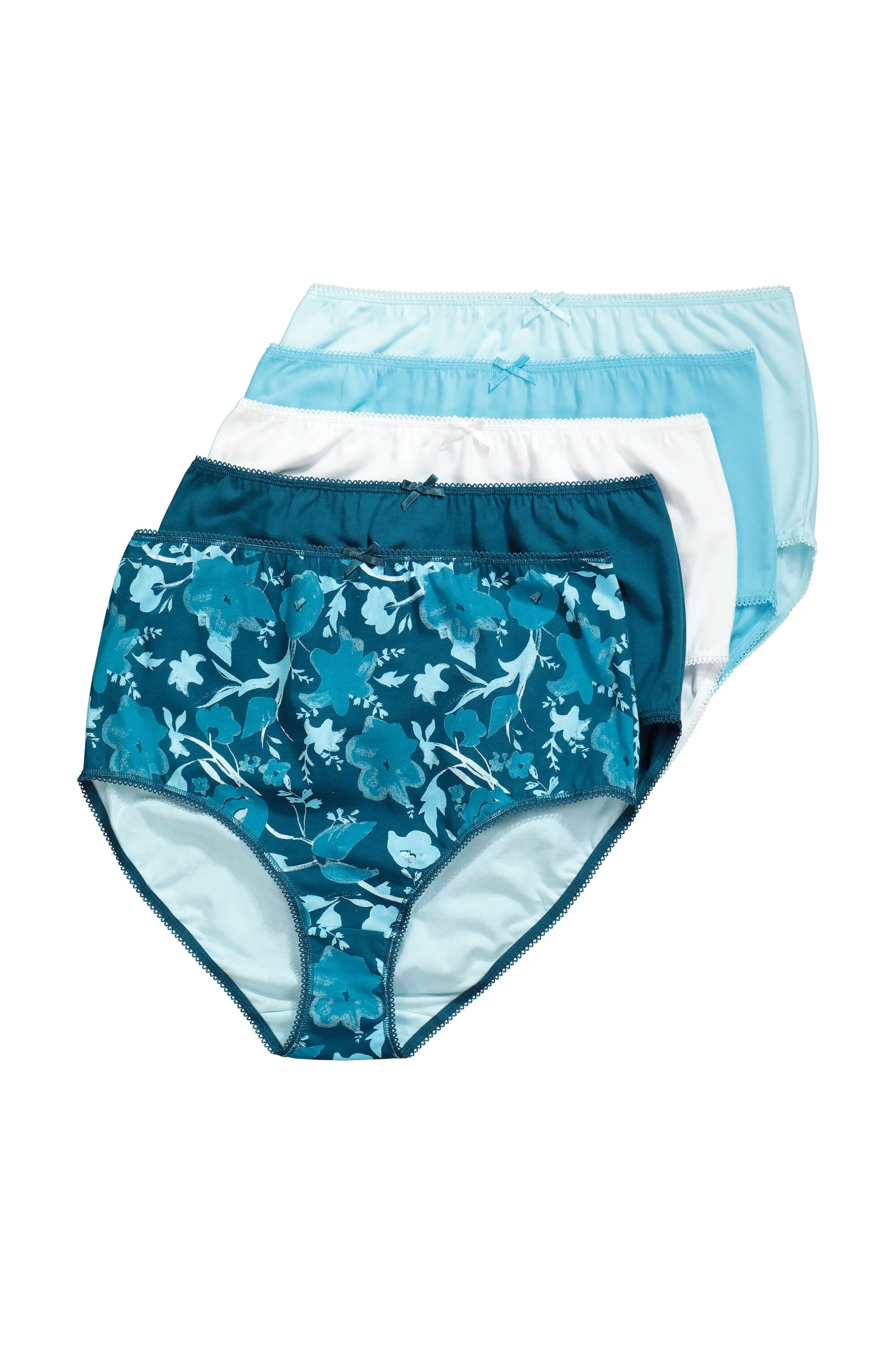 Ulla Popken Slip in Blau: Vorderseite