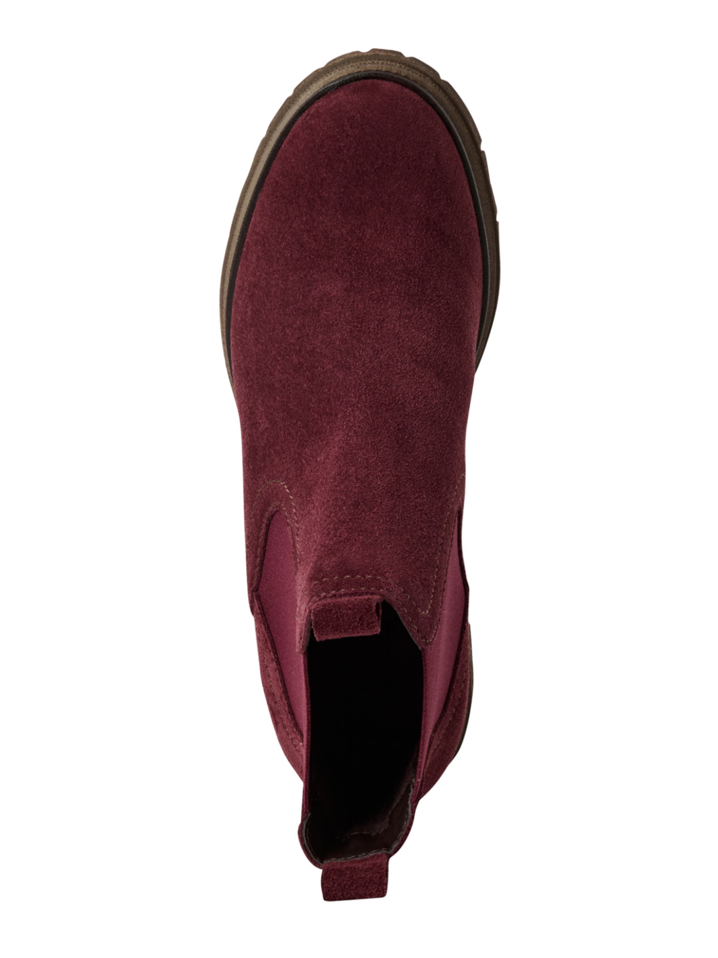 Tamaris Chelsea boots in Red