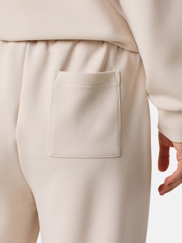 Loosefit Pantalon Seaside en beige