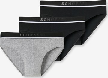 SCHIESSER Slip in Grau: predná strana