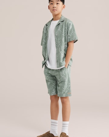 WE Fashion - Regular Fit Camisa em verde