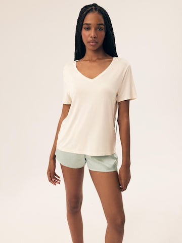 ESOTIQ - Pijama 'Renne' en beige