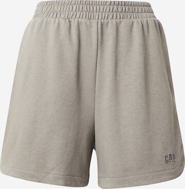 Regular Pantalon 'JAPAN' GAP en gris : devant