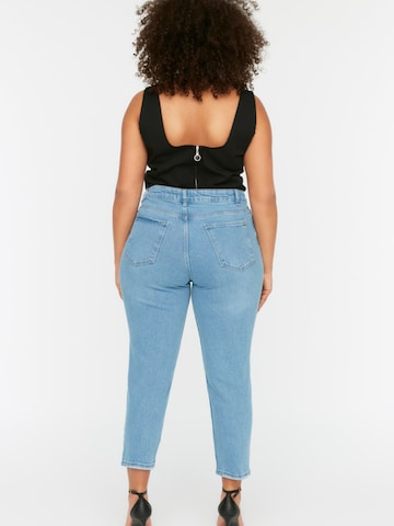 Trendyol Curve Slimfit Τζιν σε μπλε