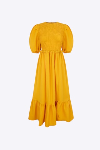 Robe Aligne en jaune : devant