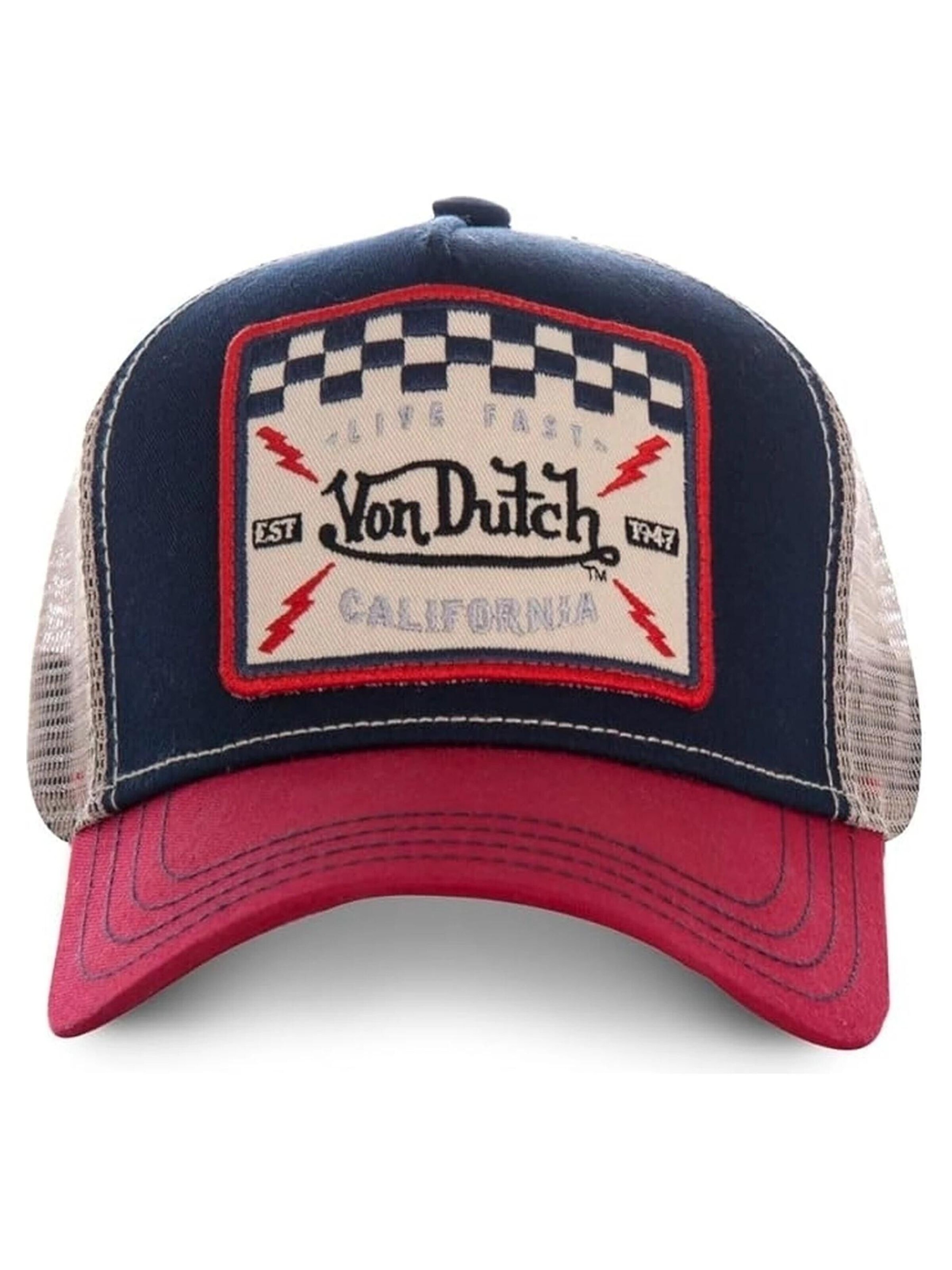 Von Dutch Kšiltovka – modrá: přední strana
