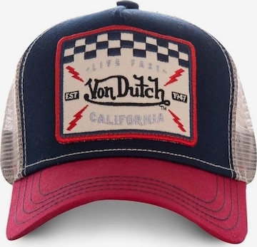 Casquette 'Gorra von dutch marino/roja trucker visera curva' Von Dutch en bleu : devant