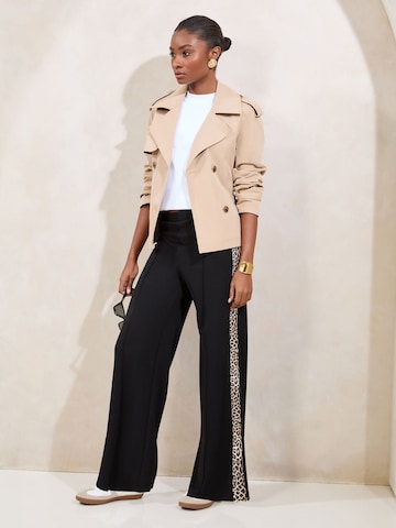 Lipsy Wide Leg Hose in Schwarz