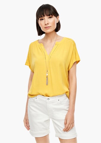 s.Oliver חולצות בצהוב: מלפנים