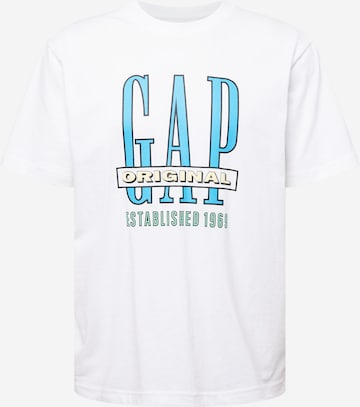 GAP Shirt in Wit: voorkant