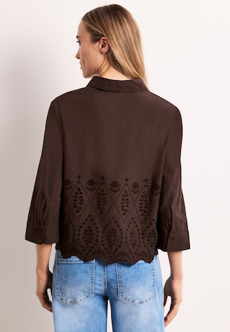STREET ONE Bluse in Braun