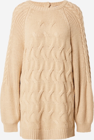 florence by mills exclusive for ABOUT YOU Pullover 'Mistletoe' i beige: forside