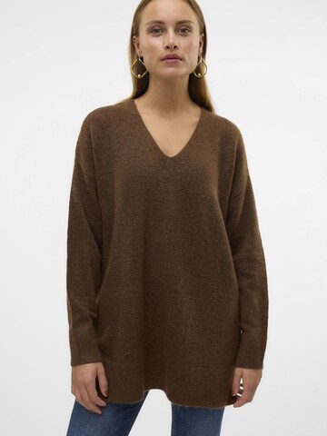 Pull-over 'VMFiluca' VERO MODA en marron