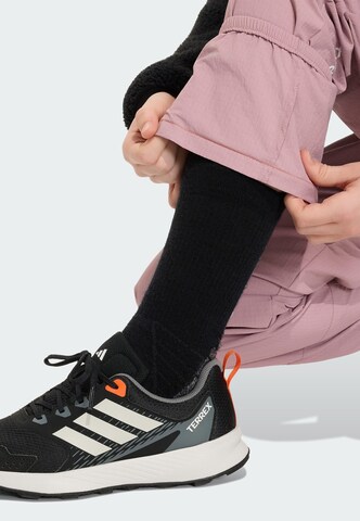 ADIDAS TERREX - Tapered Calças outdoor 'Xploric CLIMA365' em roxo
