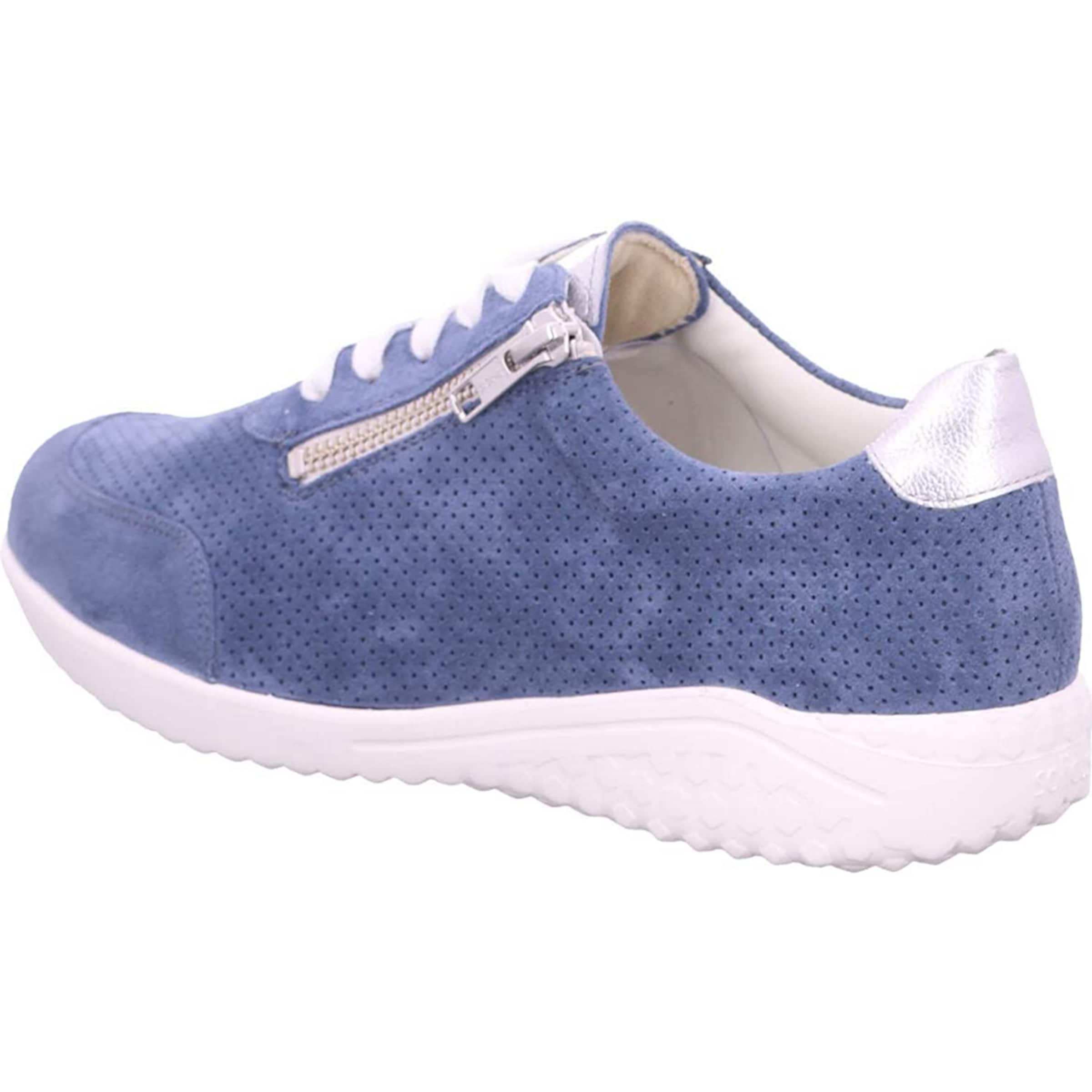 SOLIDUS Sportieve veterschoen in Blauw