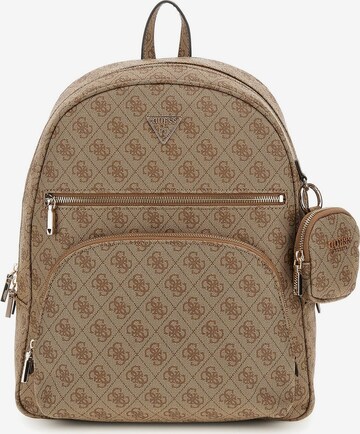 GUESS Backpack in Beige: front