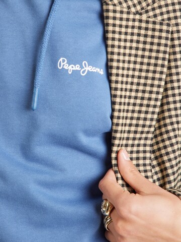 Pepe Jeans Sweatshirt 'ELSYRA RO' in Blau