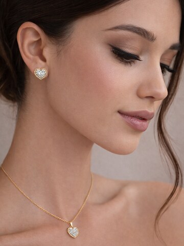 Pure Schmuck Ketting 'Lady Heart' in Goud