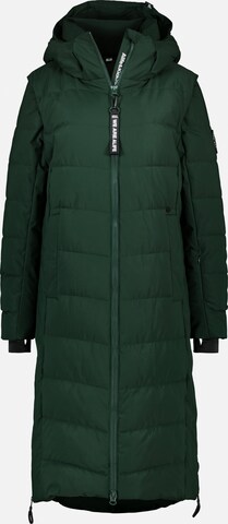 Alife and Kickin Winter Coat 'Nelly' in Green: front