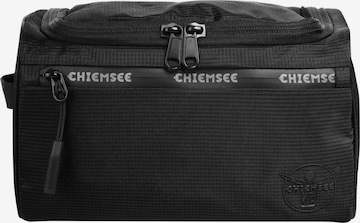 CHIEMSEE Kulturtasche 'LIGHT N BASE' in Schwarz: Vorderseite