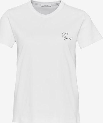 OPUS T-Shirt 'Serzy' in Weiß: predná strana